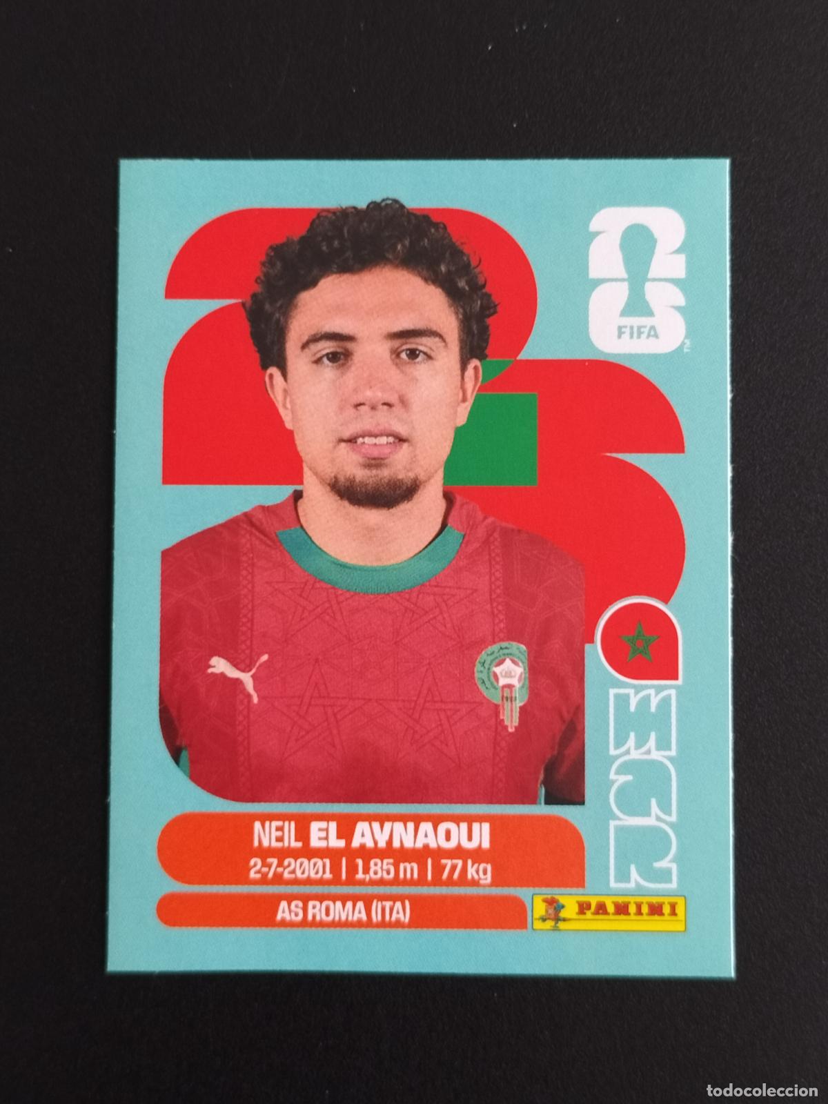 Cromos de f&uacute;tbol: MAR EXTRA NEIL EL AYNAOUI MARRUECOS CROMOS STICKER UPDATE MUNDIAL 26 2026 FIFA WORLD CUP PANINI