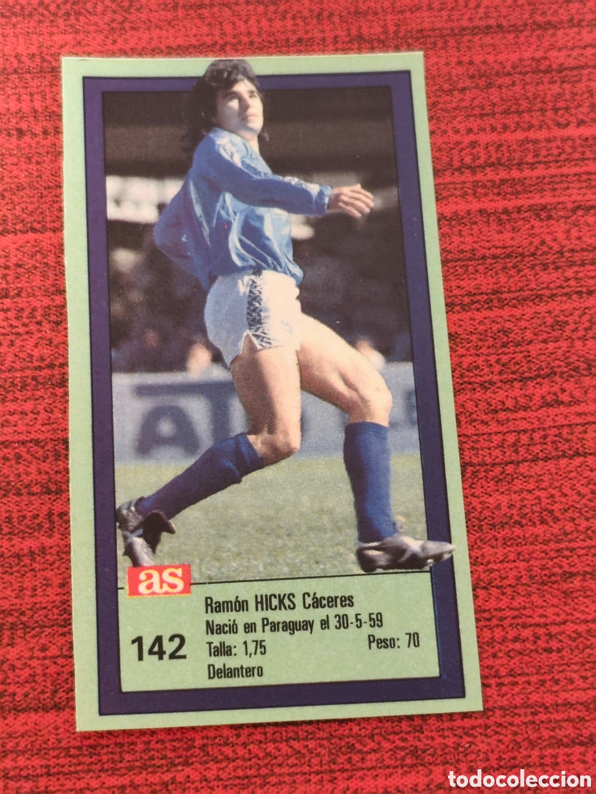 Cromos de f&uacute;tbol: 142 HICKS REAL OVIEDO ASES DE LA LIGA 1989 1990 DIARIO AS