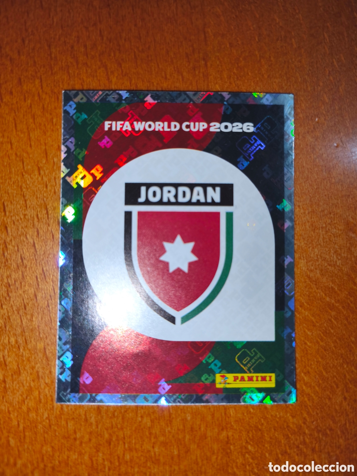 Cromos de f&uacute;tbol: JOR1 Escudo Jordania JOR 1 Fifa World Cup 2026