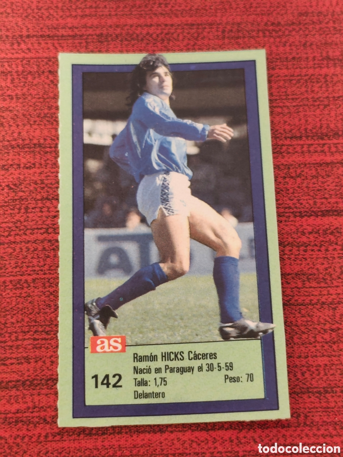 Cromos de f&uacute;tbol: 142 HICKS REAL OVIEDO ASES DE LA LIGA 1989 1990 DIARIO AS