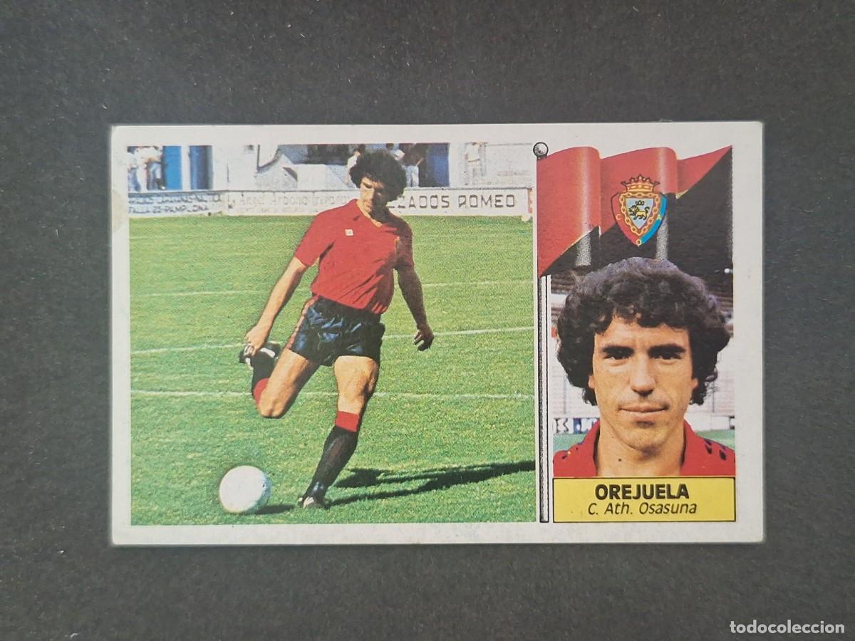 Cromos de f&uacute;tbol: L5 OREJUELA C. A. OSASUNA LIGA ESTE 1986 1987 86 87 DESPEGADO RECUPERADO