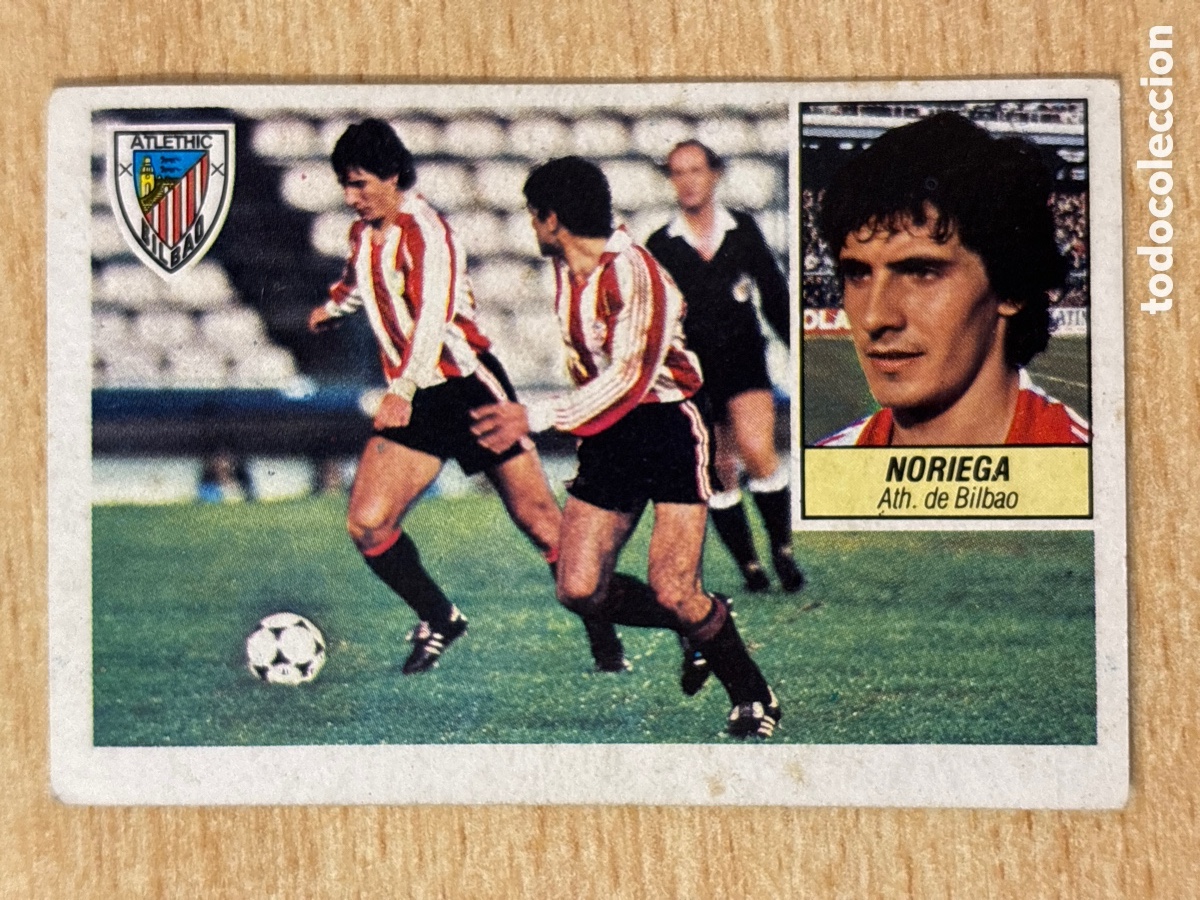 Figurine di Calcio: Noriega Athletic Club de Bilbao Ed. Este 84-85 sin pegar