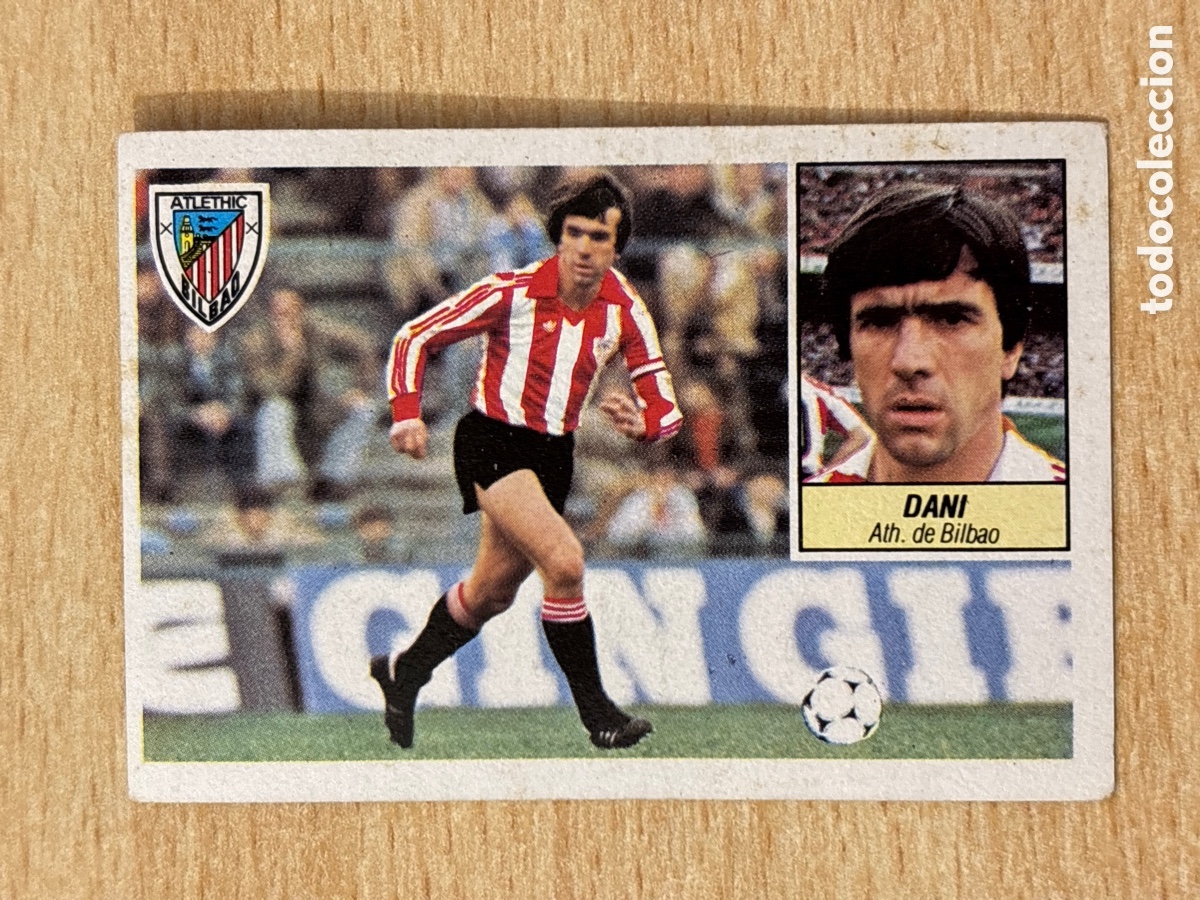 Cromos de Futebol: Dani Athletic Club de Bilbao Ed. Este 84-85 sin pegar
