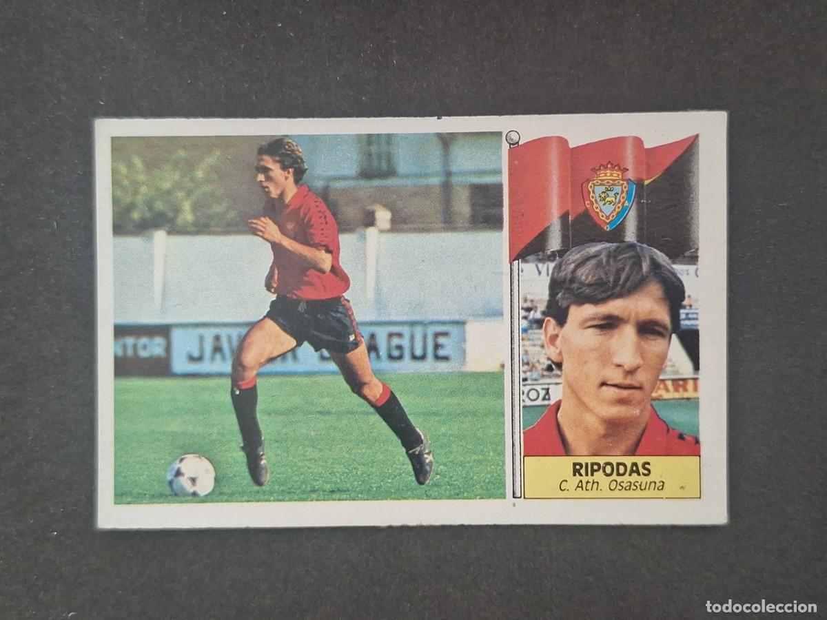 Cromos de Futebol: L5 RIPODAS C. A. OSASUNA LIGA ESTE 1986 1987 86 87 DESPEGADO RECUPERADO
