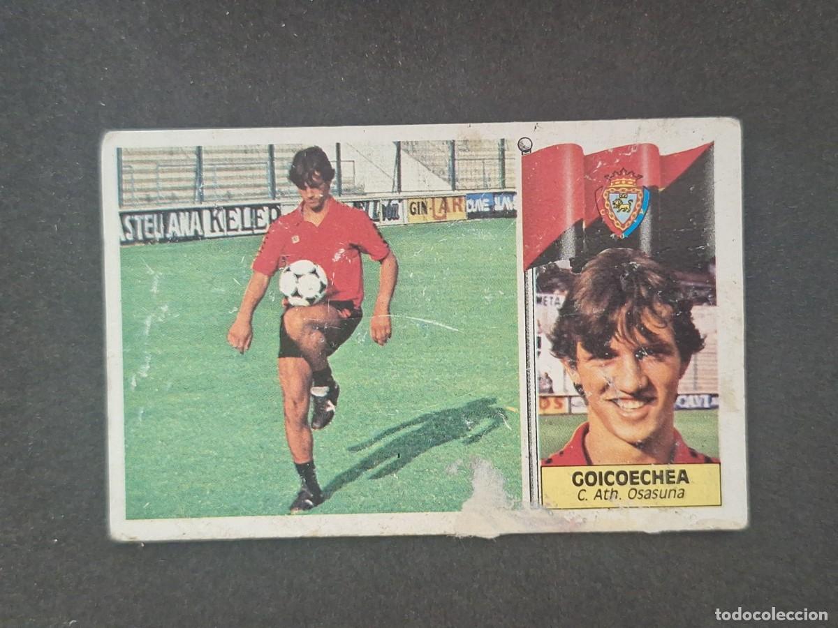 Cromos de Futebol: L5 GOICOECHEA C. A. OSASUNA LIGA ESTE 1986 1987 86 87 DESPEGADO RECUPERADO