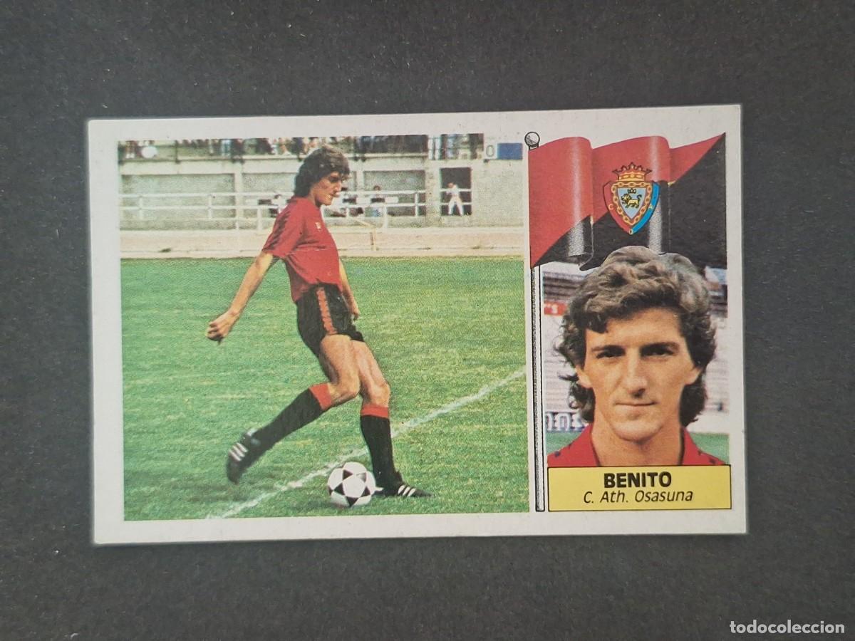Cromos de Futebol: L5 BENITO C. A. OSASUNA LIGA ESTE 1986 1987 86 87 DESPEGADO RECUPERADO