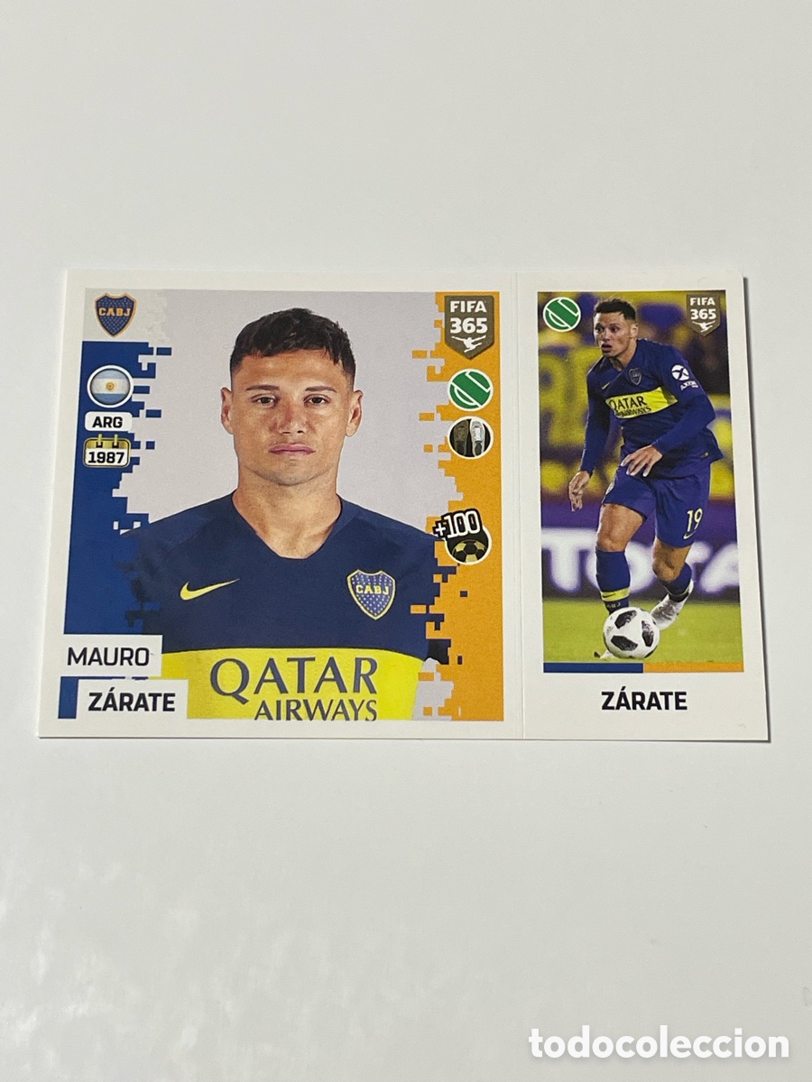 Cromos de f&uacute;tbol: Mauro Z&aacute;rate Boca Juniors Panini 365 18/19 #294