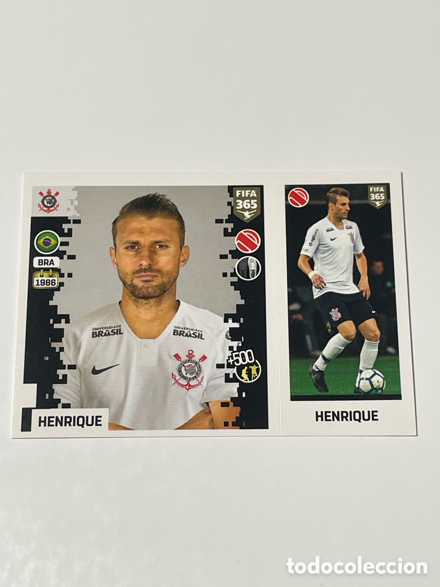Cromos de Futebol: Henrique Corinthians Panini 365 18/19 #300