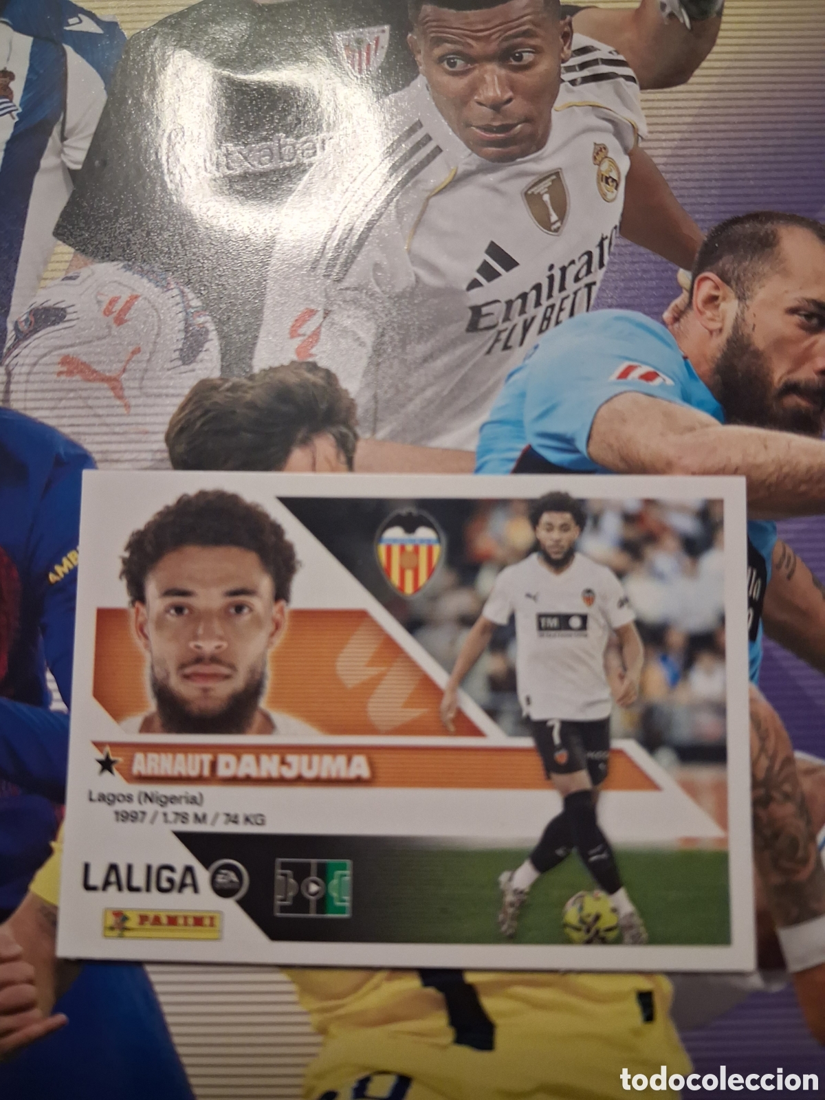 Figurine di Calcio: Danjuma 19bis Valencia Ediciones Este 2026-27 Panini