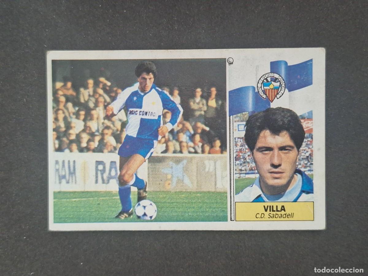 Figurine di Calcio: L5 VILLA C. D. SABADELL LIGA ESTE 1986 1987 86 87 DESPEGADO RECUPERADO