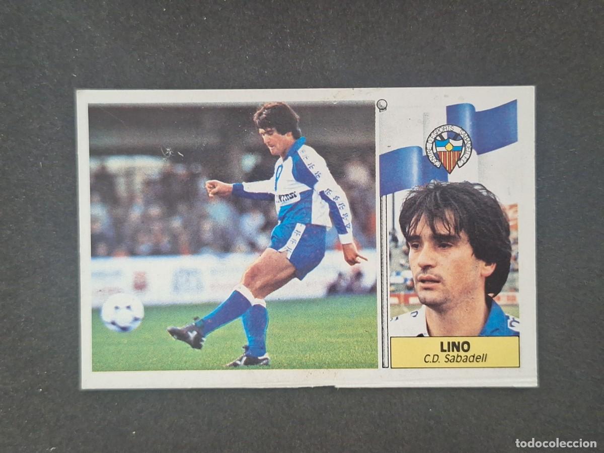 Figurine di Calcio: L5 LINO C. D. SABADELL LIGA ESTE 1986 1987 86 87 DESPEGADO RECUPERADO