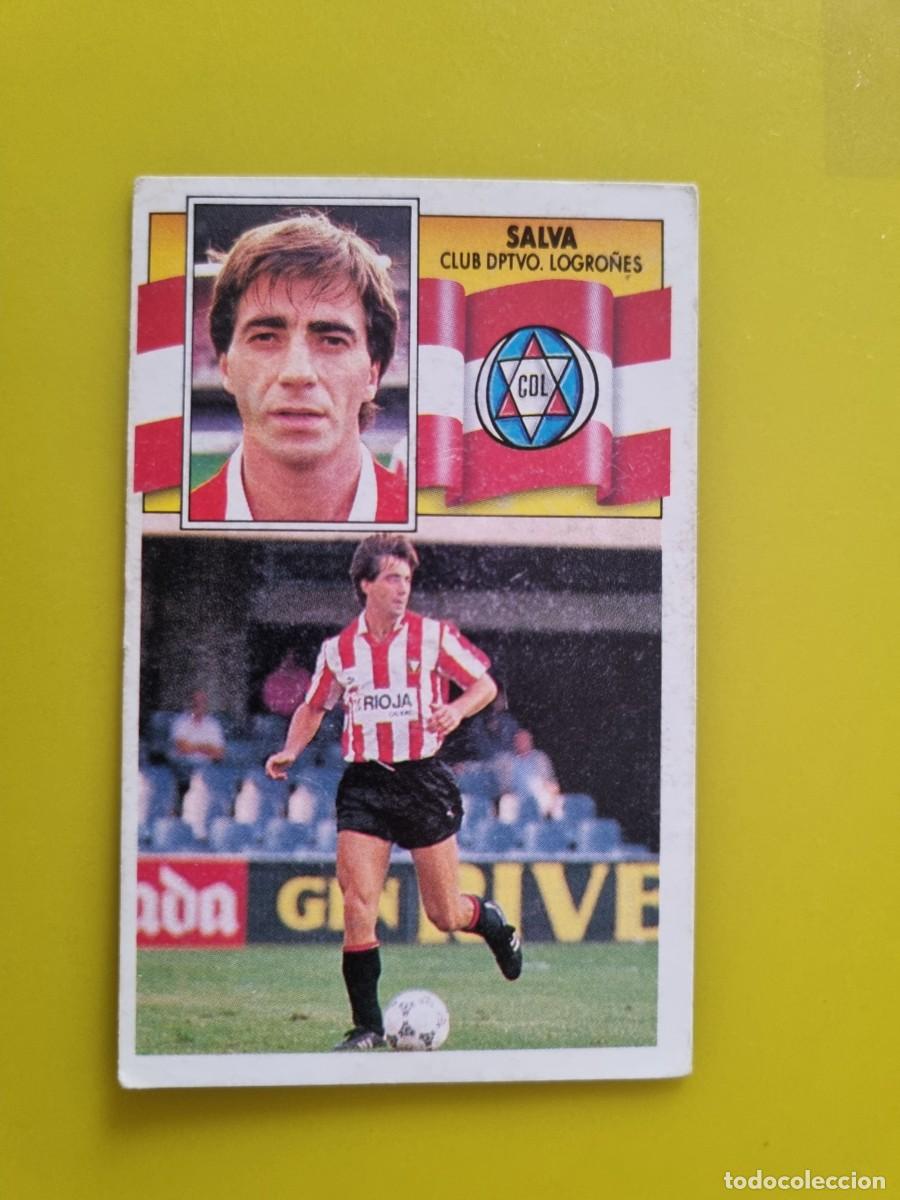 Figurine di Calcio: CROMO LIGA ESTE 90 91 1990 1991 NUNCA PEGADO SIN PEGAR SALVA CD LOGRO&Ntilde;ES AR1026