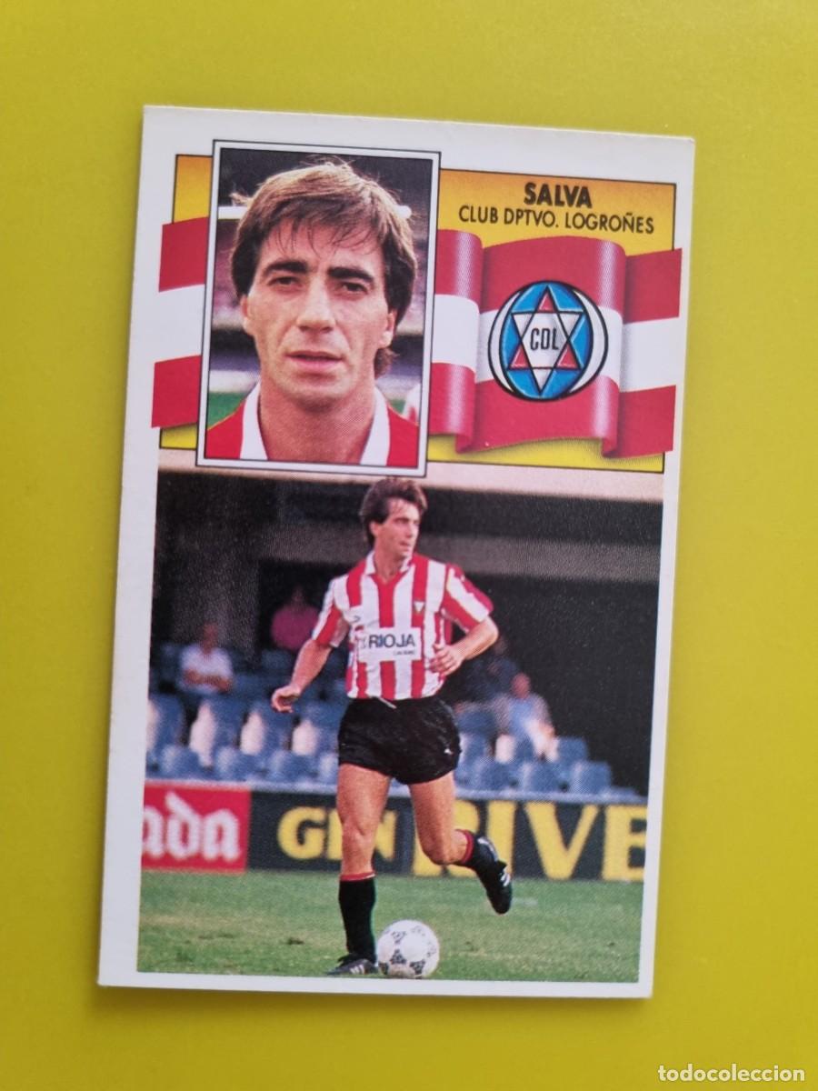 Figurine di Calcio: CROMO LIGA ESTE 90 91 1990 1991 NUNCA PEGADO SIN PEGAR SALVA CD LOGRO&Ntilde;ES AR1026