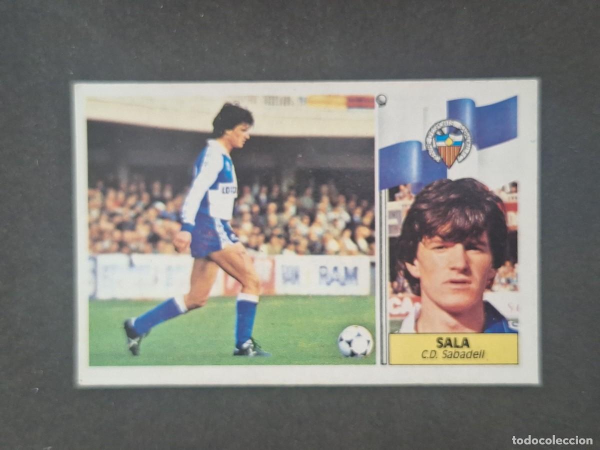Cromos de f&uacute;tbol: L5 SALA C. D. SABADELL LIGA ESTE 1986 1987 86 87 DESPEGADO RECUPERADO