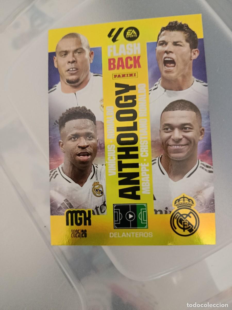 Cromos de f&uacute;tbol: Megacracks 25/26. 440- Anthology. Real Madrid.