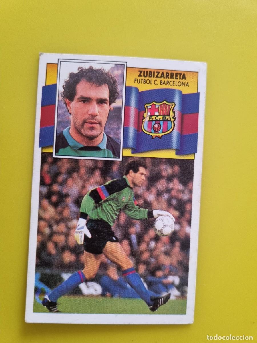 Cartes &agrave; collectionner de Football: CROMO LIGA ESTE 90 91 1990 1991 NUNCA PEGADO SIN PEGAR ZUBIZARRETA FC BARCELONA AR1026