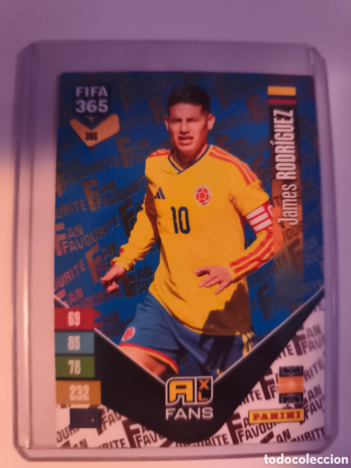 Cromos de f&uacute;tbol: FIFA 365 2027 FAN FAVOURITE AZUL JAMES RODRIGUEZ