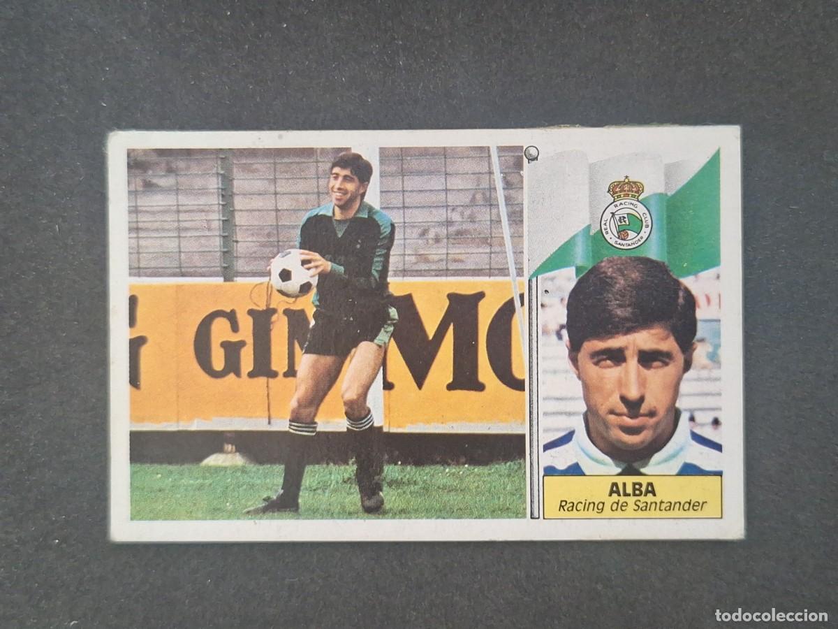 Cartes &agrave; collectionner de Football: L5 ALBA RACING DE SANTANDER LIGA ESTE 1986 1987 86 87 DESPEGADO RECUPERADO