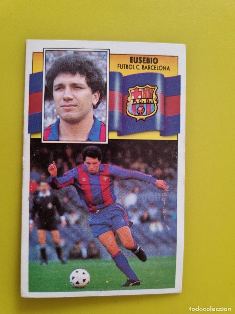 Cartes &agrave; collectionner de Football: CROMO LIGA ESTE 90 91 1990 1991 NUNCA PEGADO SIN PEGAR EUSEBIO FC BARCELONA AR1026