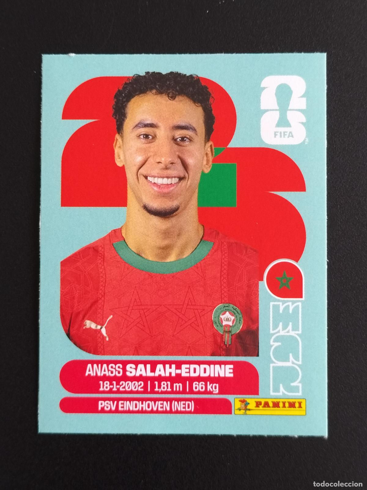 Cartes &agrave; collectionner de Football: MAR EXTRA ANASS SALAH-EDDINE MARRUECOS CROMOS STICKER UPDATE MUNDIAL 26 2026 FIFA WORLD CUP PANINI