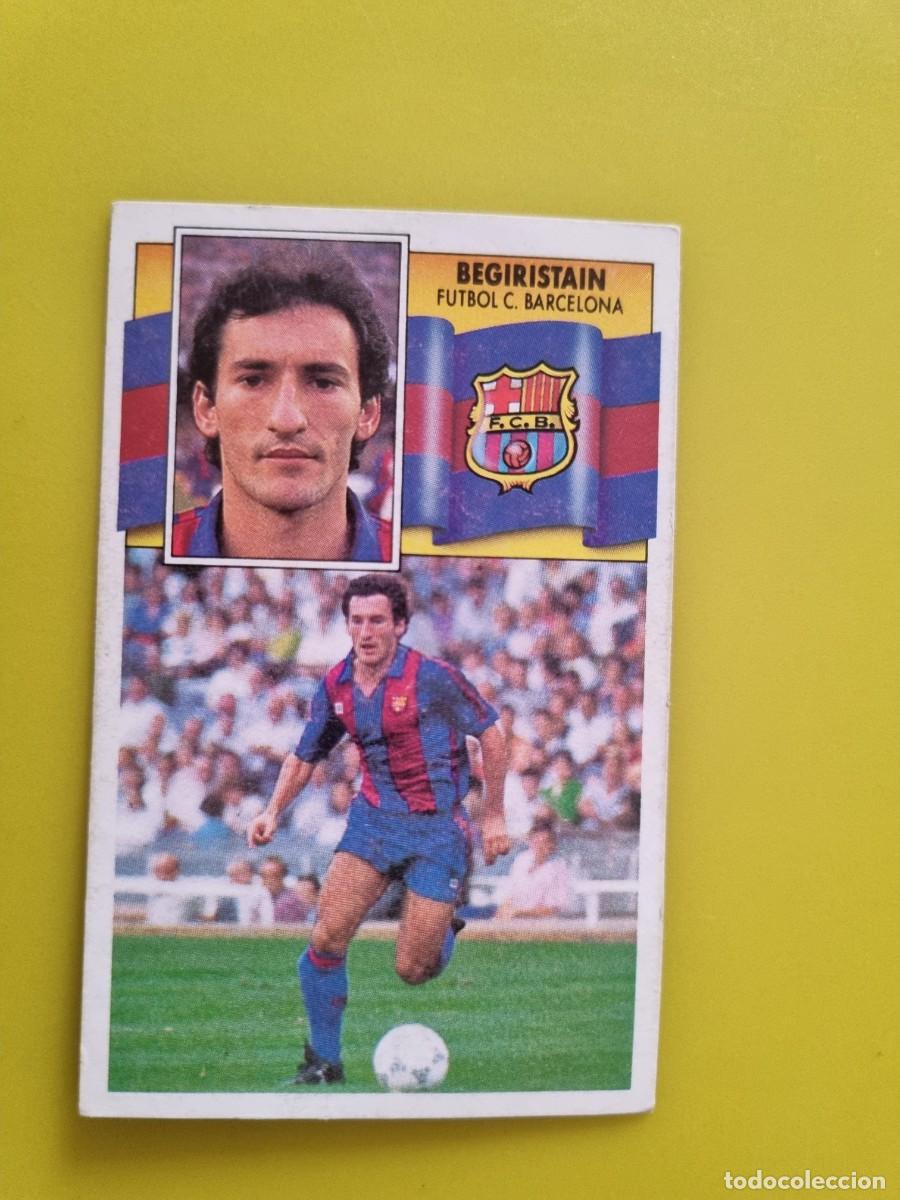 Cartes &agrave; collectionner de Football: CROMO LIGA ESTE 90 91 1990 1991 NUNCA PEGADO SIN PEGAR BEGIRISTAIN FC BARCELONA AR1026