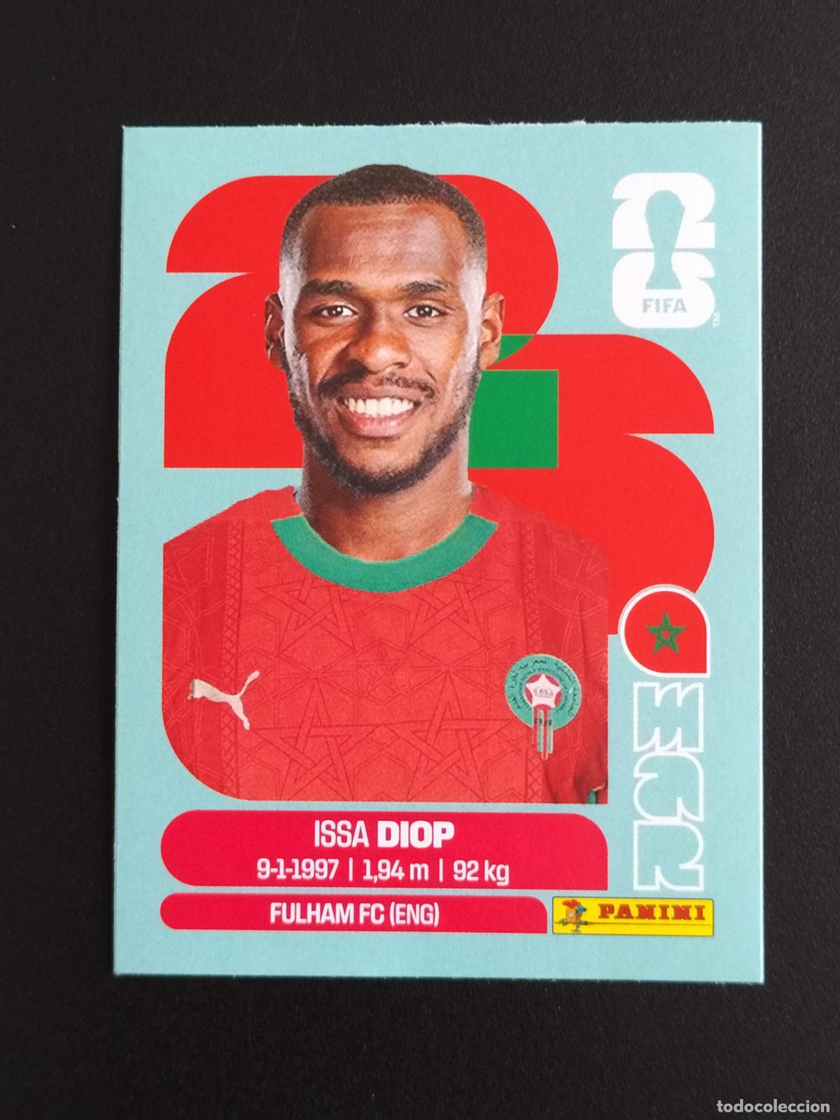 Fu&szlig;ball-Sticker: MAR EXTRA ISSA DIOP MARRUECOS CROMOS STICKER UPDATE MUNDIAL 26 2026 FIFA WORLD CUP PANINI