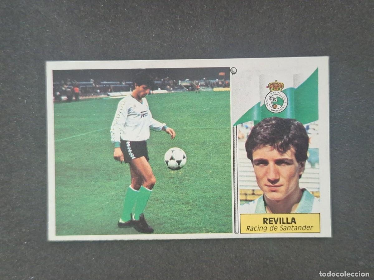 Cromos de f&uacute;tbol: L5 REVILLA RACING DE SANTANDER LIGA ESTE 1986 1987 86 87 DESPEGADO RECUPERADO