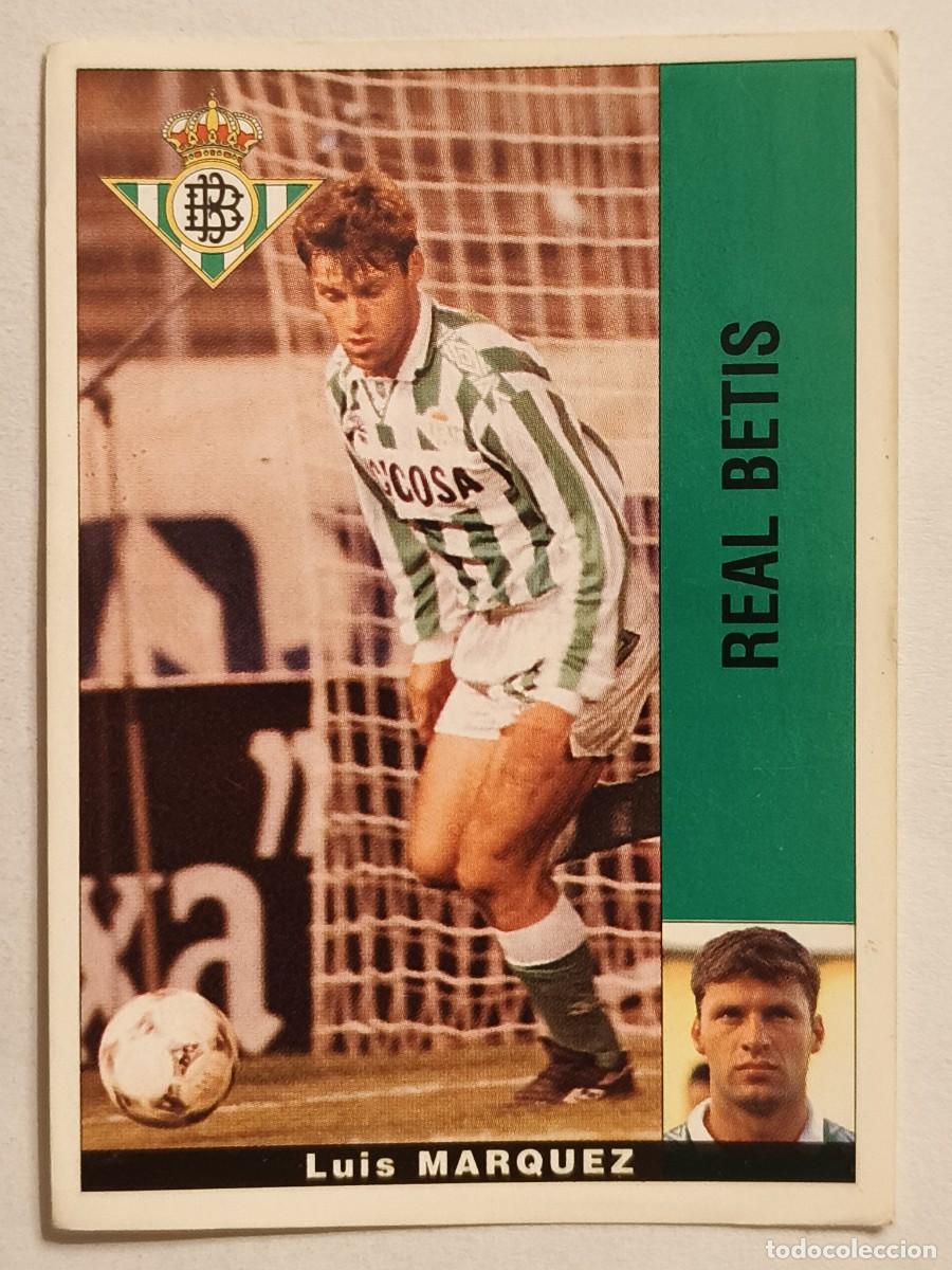 Cromos de f&uacute;tbol: #MARQUEZ (REAL BETIS) LIGA 95/96 PANINI