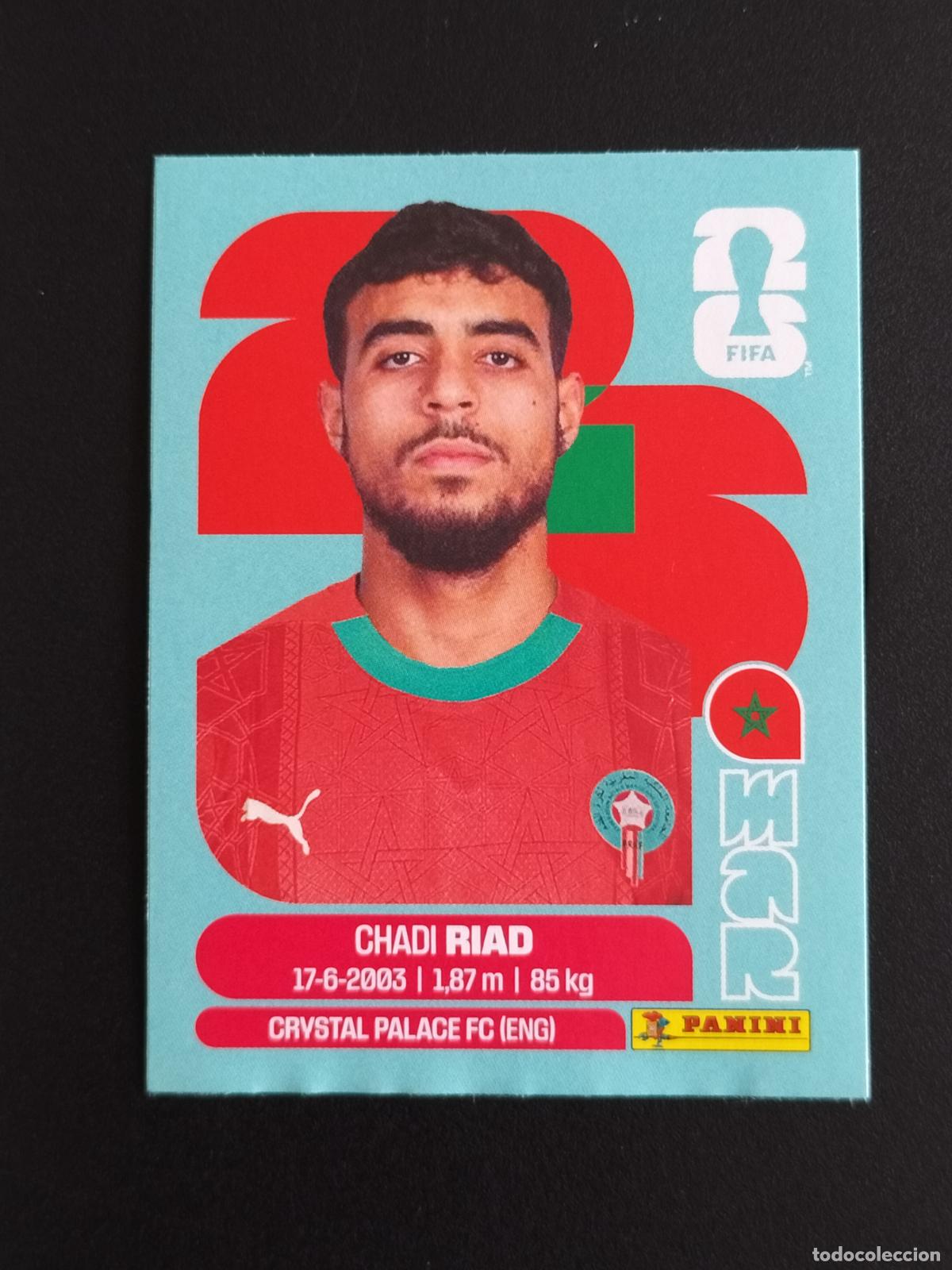 Cromos de f&uacute;tbol: MAR EXTRA CHADI RIAD MARRUECOS CROMOS STICKER UPDATE MUNDIAL 26 2026 FIFA WORLD CUP PANINI