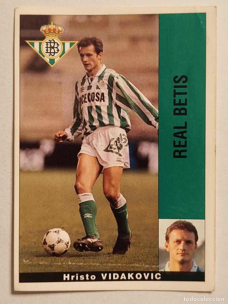 Figurine di Calcio: #VIDAKOVIC (REAL BETIS) LIGA 95/96 PANINI