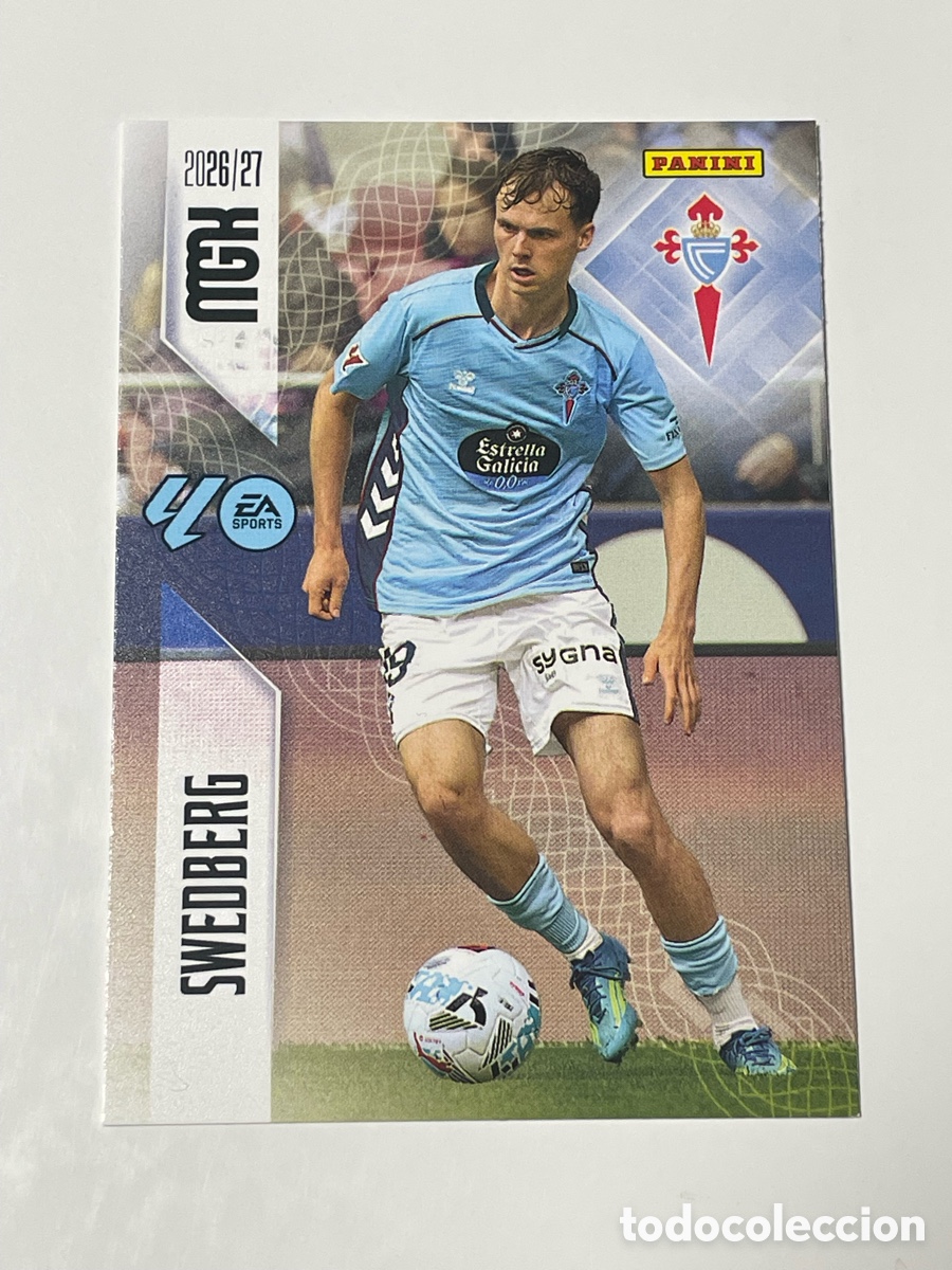 Cromos de f&uacute;tbol: Williot Swedberg Celta de Vigo Panini Megacracks 26/27 #122