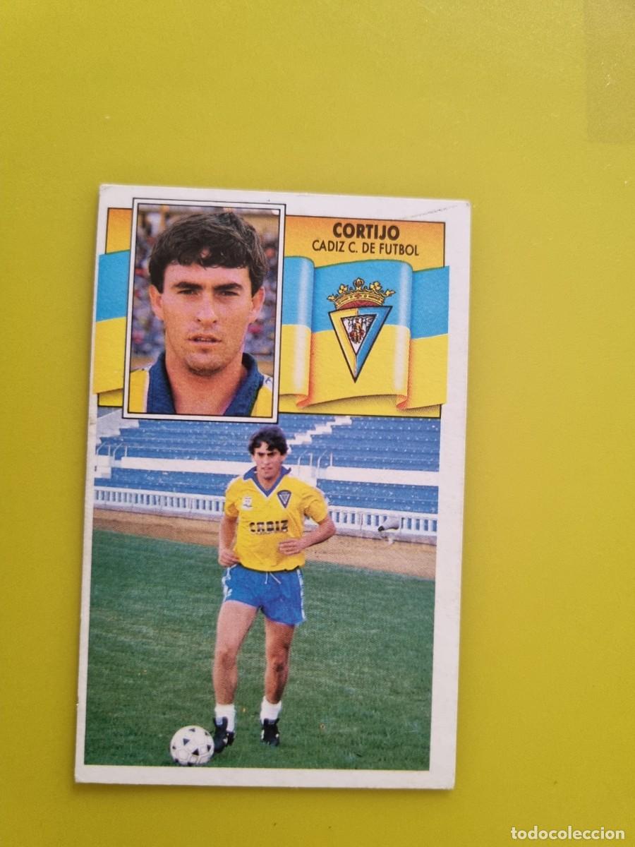 Cromos de f&uacute;tbol: CROMO LIGA ESTE 90 91 1990 1991 NUNCA PEGADO SIN PEGAR CORTIJO CADIZ CF AR1026