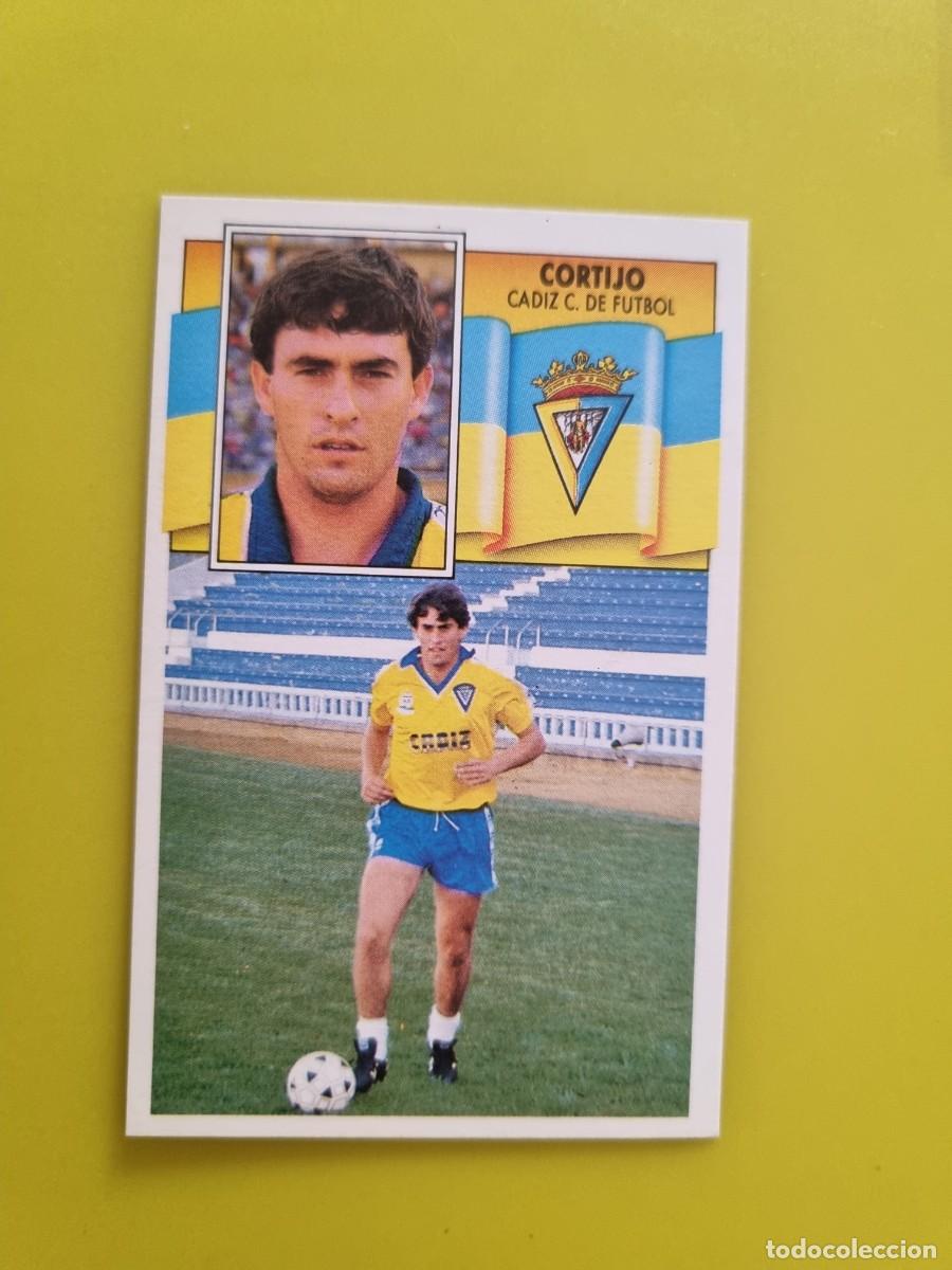 Cromos de f&uacute;tbol: CROMO LIGA ESTE 90 91 1990 1991 NUNCA PEGADO SIN PEGAR CORTIJO CADIZ CF AR1026