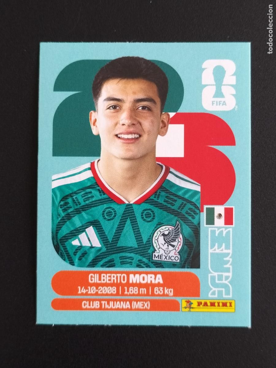 Cromos de f&uacute;tbol: MEX EXTRA GILBERTO MORA MEXICO CROMOS STICKER UPDATE MUNDIAL 26 2026 FIFA WORLD CUP PANINI