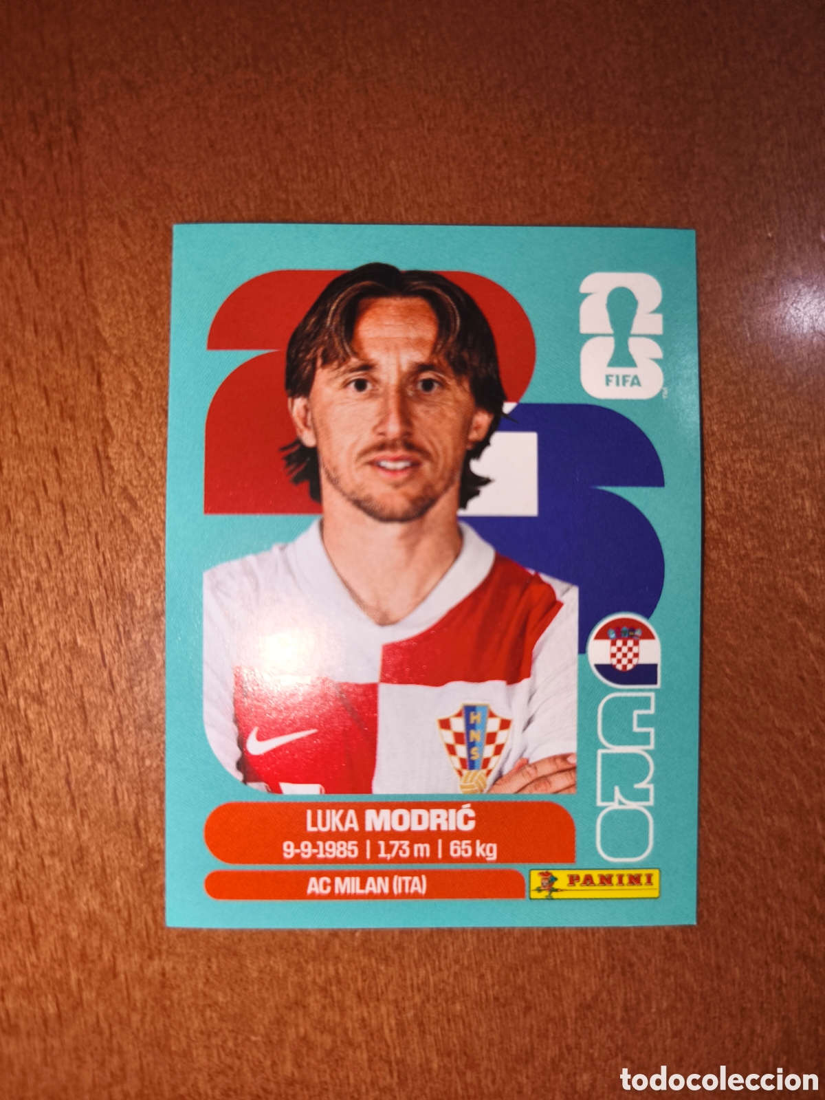 Cromos de f&uacute;tbol: CRO9 Luka Modric CRO 9 Fifa World Cup 2026 Croacia