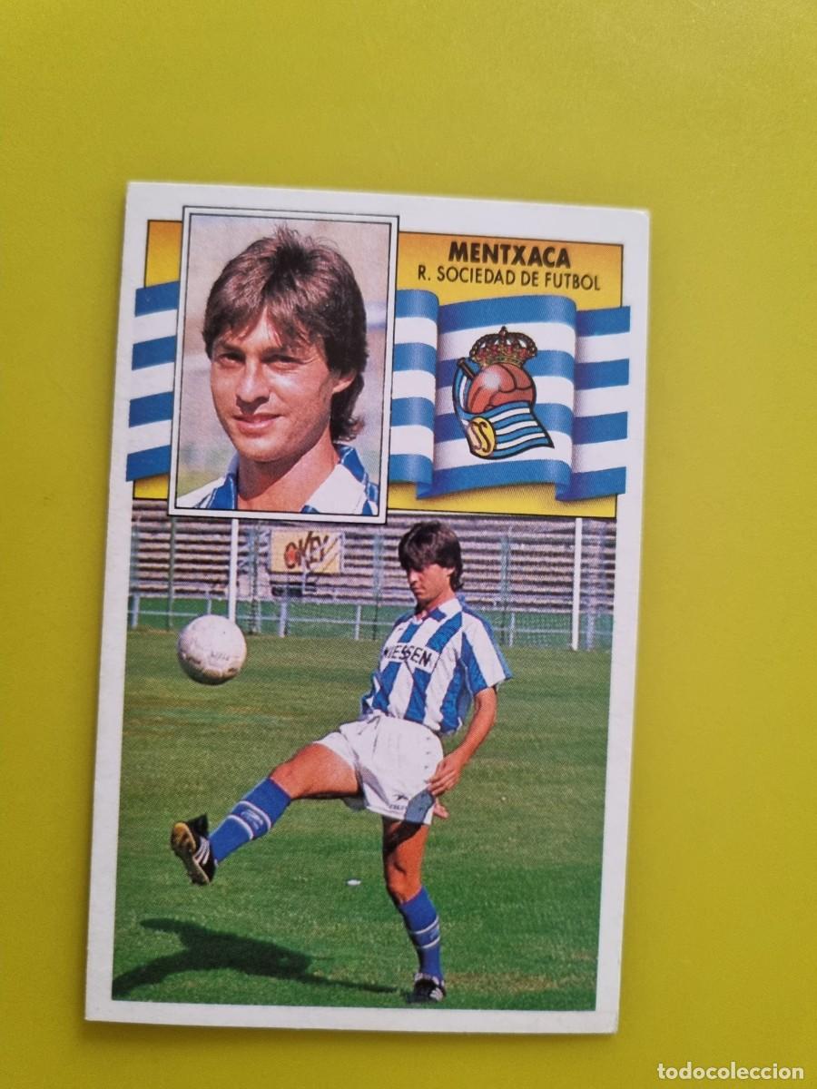Cromos de f&uacute;tbol: CROMO LIGA ESTE 90 91 1990 1991 NUNCA PEGADO SIN PEGAR METXACA REAL SOCIEDAD AR1026
