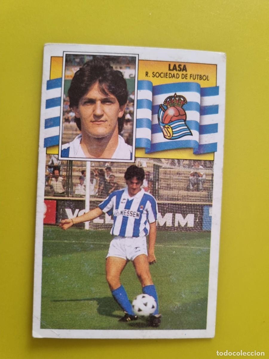Cromos de f&uacute;tbol: CROMO LIGA ESTE 90 91 1990 1991 NUNCA PEGADO SIN PEGAR LASA REAL SOCIEDAD AR1026