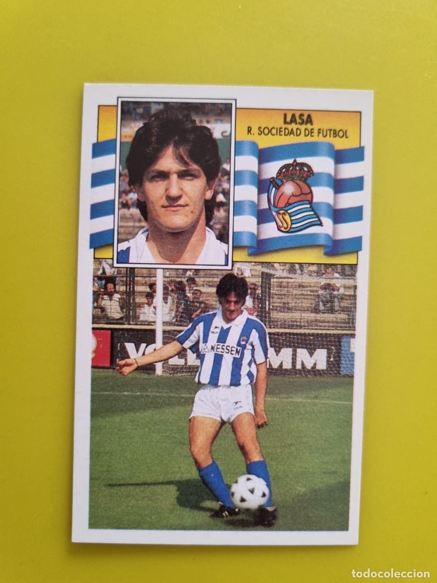 Cromos de f&uacute;tbol: CROMO LIGA ESTE 90 91 1990 1991 NUNCA PEGADO SIN PEGAR LASA REAL SOCIEDAD AR1026