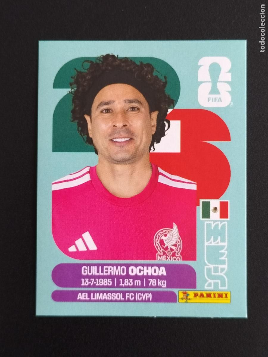 Cromos de f&uacute;tbol: MEX EXTRA GUILLERMO OCHOA MEXICO CROMOS STICKER UPDATE MUNDIAL 26 2026 FIFA WORLD CUP PANINI