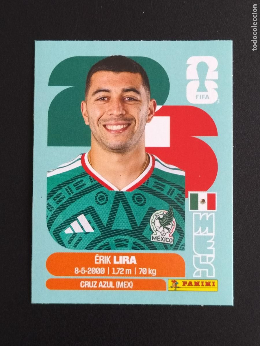 Cromos de f&uacute;tbol: MEX EXTRA ERIK LIRA MEXICO CROMOS STICKER UPDATE MUNDIAL 26 2026 FIFA WORLD CUP PANINI
