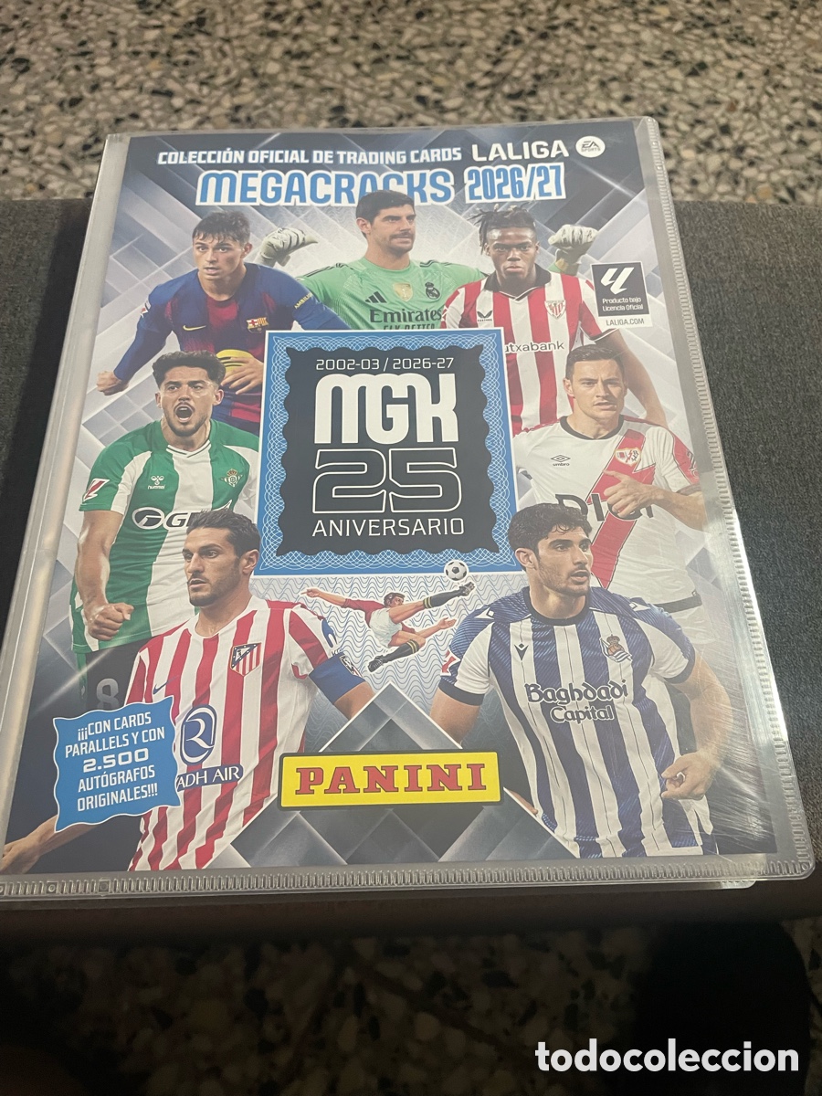 Cromos de f&uacute;tbol: COLECCI&Oacute;N MEGACRAKS 26/27