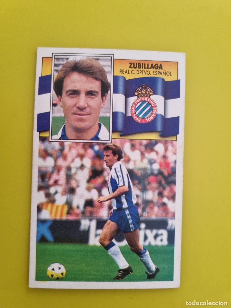 Football Stickers: CROMO LIGA ESTE 90 91 1990 1991 NUNCA PEGADO SIN PEGAR ZUBILLAGA RCD ESPA&Ntilde;OL AR1026