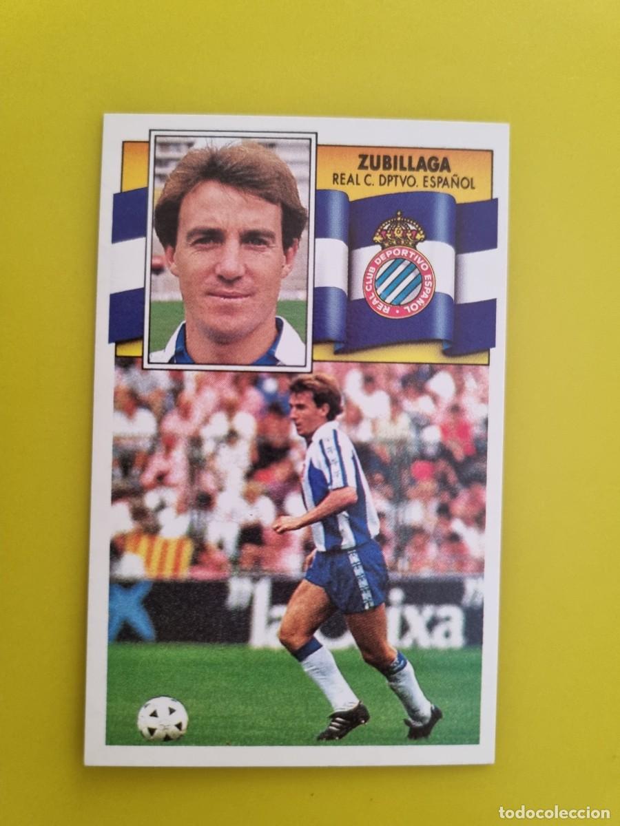 Football Stickers: CROMO LIGA ESTE 90 91 1990 1991 NUNCA PEGADO SIN PEGAR ZUBILLAGA RCD ESPA&Ntilde;OL AR1026