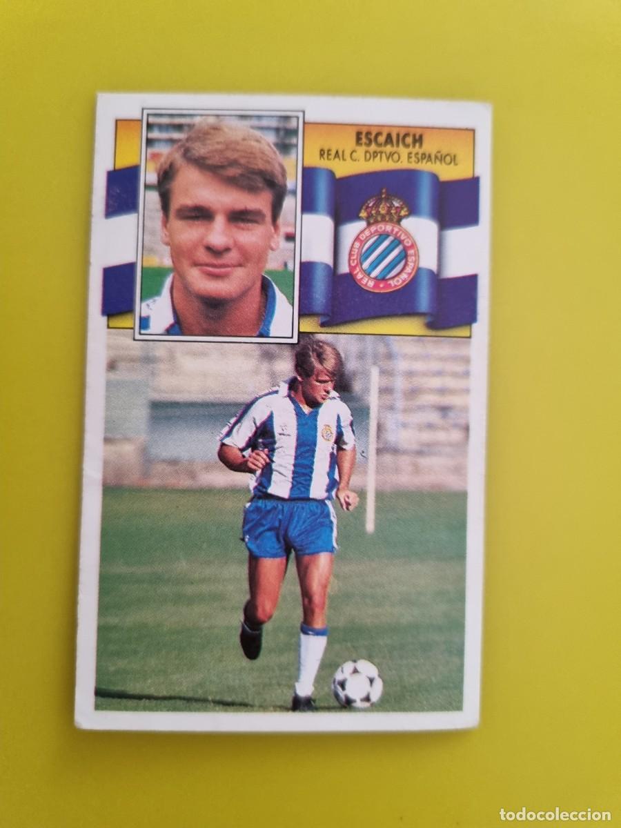 Football Stickers: CROMO LIGA ESTE 90 91 1990 1991 NUNCA PEGADO SIN PEGAR ESCAICH RCD ESPA&Ntilde;OL AR1026