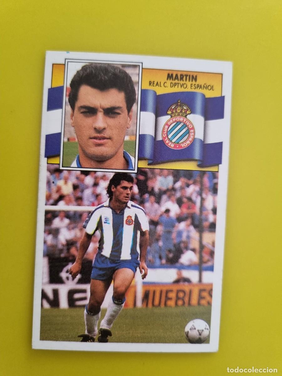 Football Stickers: CROMO LIGA ESTE 90 91 1990 1991 NUNCA PEGADO SIN PEGAR MARTIN RCD ESPA&Ntilde;OL AR1026