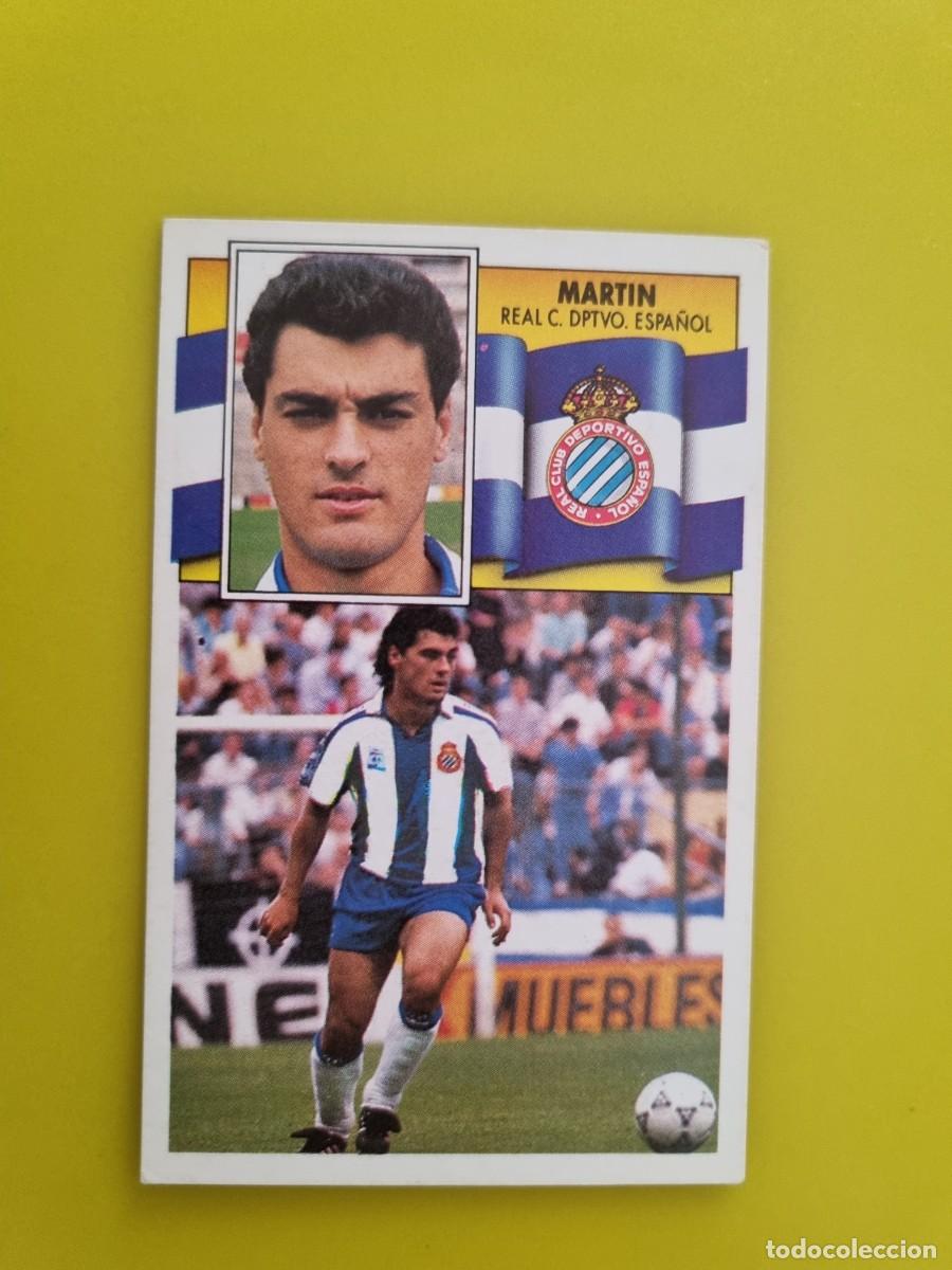 Cromos de Futebol: CROMO LIGA ESTE 90 91 1990 1991 NUNCA PEGADO SIN PEGAR MARTIN RCD ESPA&Ntilde;OL AR1026