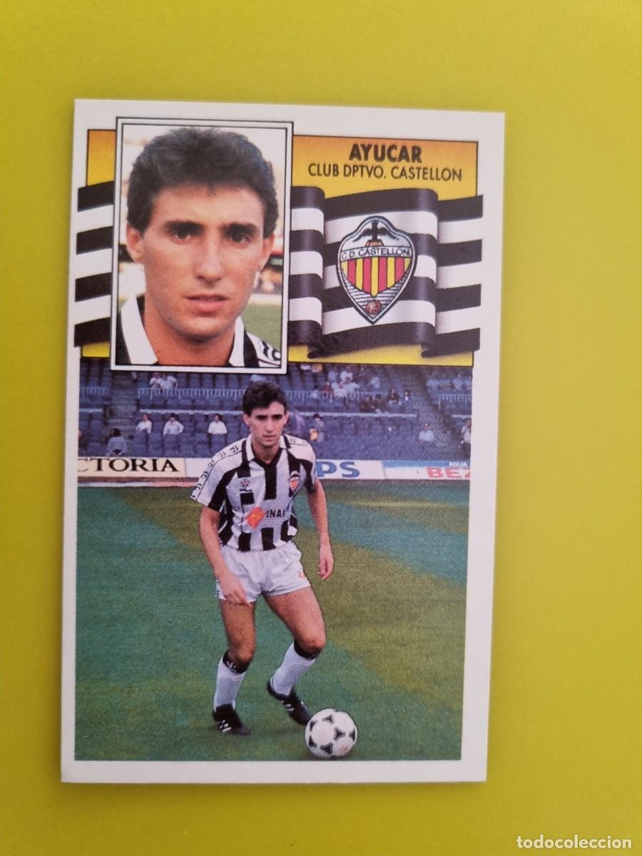 Cromos de f&uacute;tbol: CROMO LIGA ESTE 90 91 1990 1991 NUNCA PEGADO SIN PEGAR AYUCAR CD CASTELLON AR1026