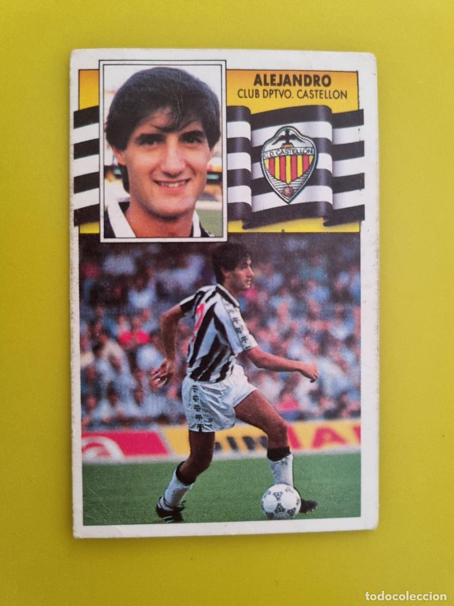 Cromos de Futebol: CROMO LIGA ESTE 90 91 1990 1991 NUNCA PEGADO SIN PEGAR ALEJANDRO CD CASTELLON AR1026