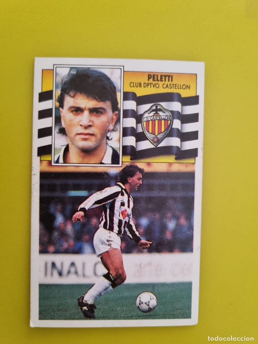 Cromos de Futebol: CROMO LIGA ESTE 90 91 1990 1991 NUNCA PEGADO SIN PEGAR PELETTI CD CASTELLON AR1026