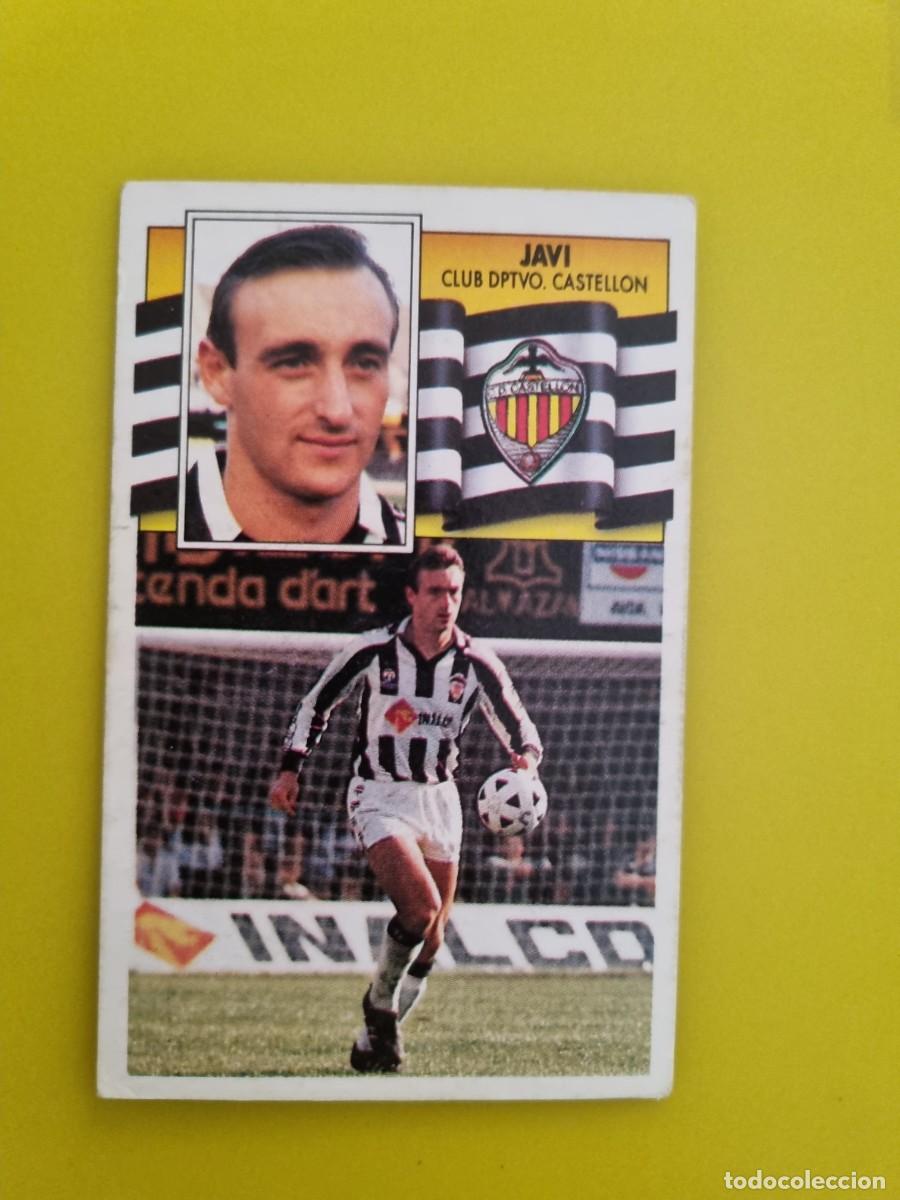 Cromos de Futebol: CROMO LIGA ESTE 90 91 1990 1991 NUNCA PEGADO SIN PEGAR JAVI CD CASTELLON AR1026